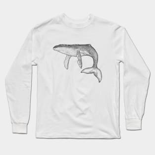 It's a Whale! - Sea animals, fish, Ocean vibes Long Sleeve T-Shirt